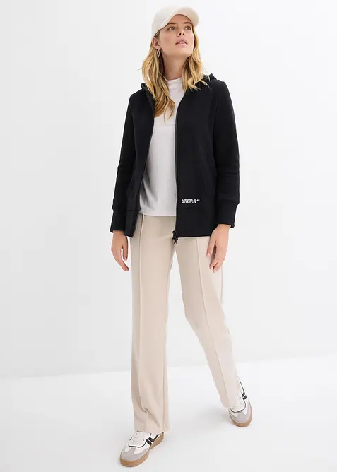 Munkjacka i mjuk bomullsmix, bonprix