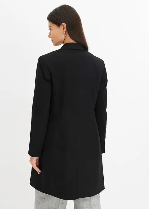 Kavajkappa med V-ringning och l&aring;nga &auml;rmar, bonprix