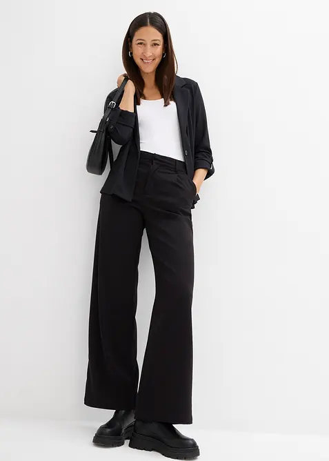 Trik&aring;kavaj i viskosmix, bonprix