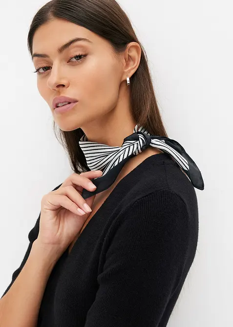 Scarf med r&auml;nder, bonprix