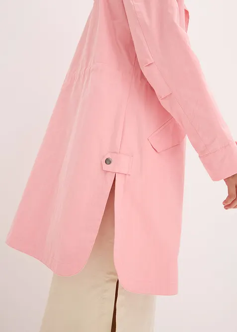 Lång parkas med huva, bonprix