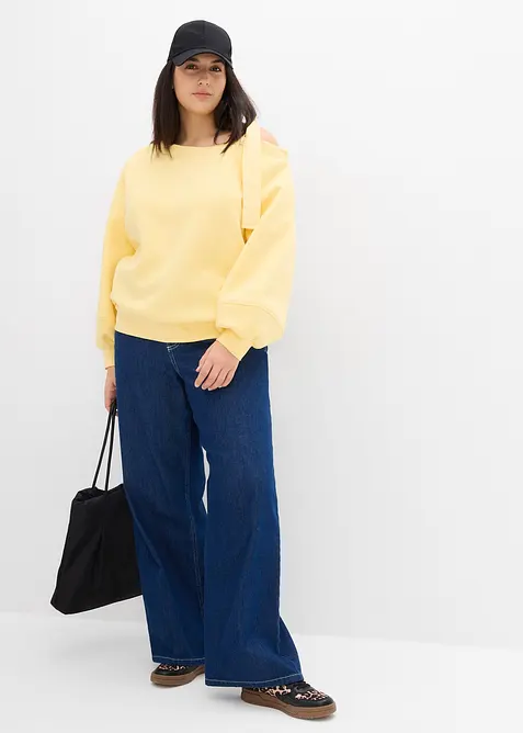 Vid one shoulder-sweatshirt, bonprix