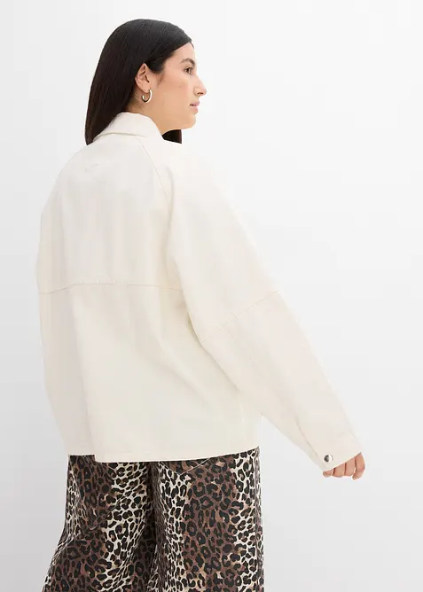 Oversizejacka i bomull, bonprix