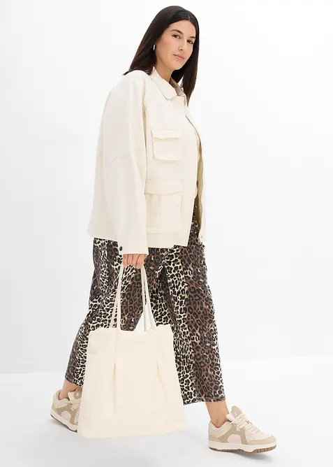 Oversizejacka i bomull, bonprix