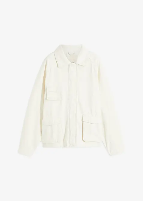 Oversizejacka i bomull, bonprix