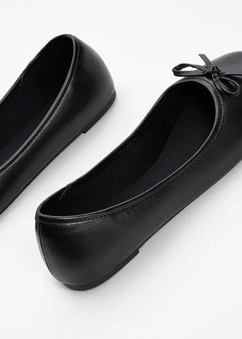 Ballerinaskor med rosett, bonprix