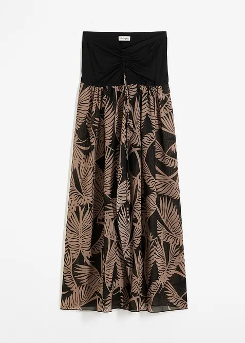 Strandband&aring;kl&auml;nning i chiffong, bonprix