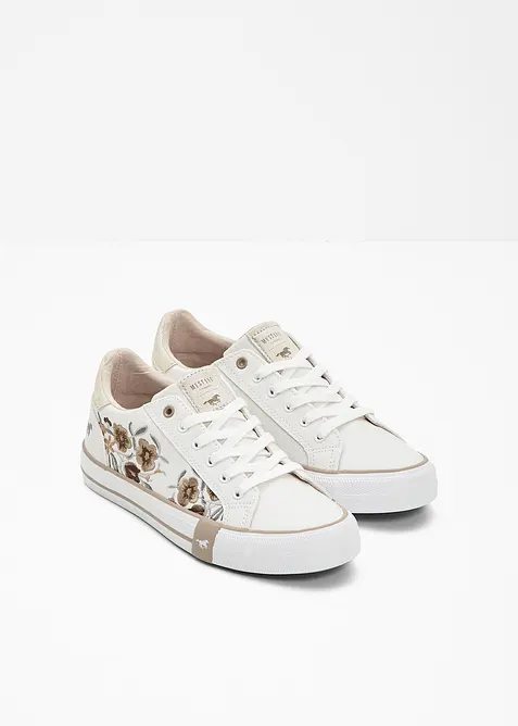 Sneakers med broderi fr&aring;n Mustang, Mustang