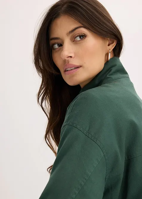 Blusjacka i ren bomull, bonprix