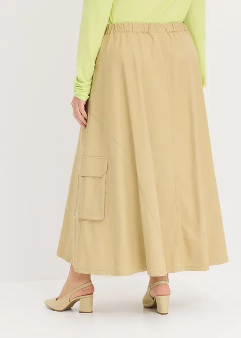 Cargokjol i ren bomull, bonprix