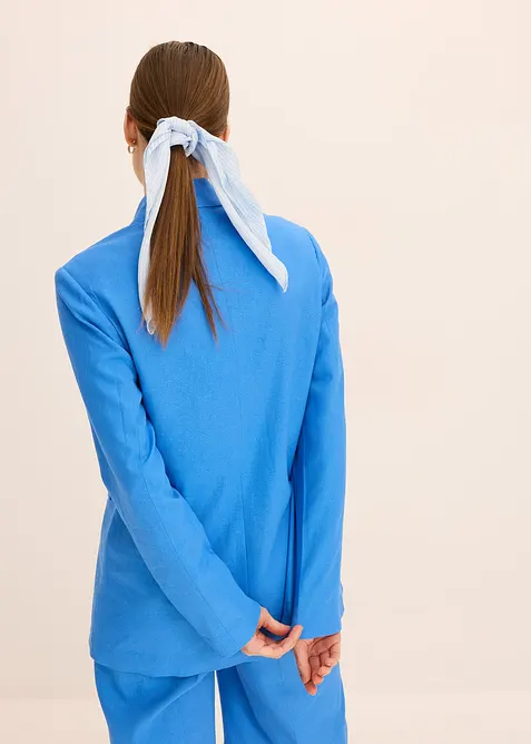 Ledig linnekavaj med breda slag, bonprix