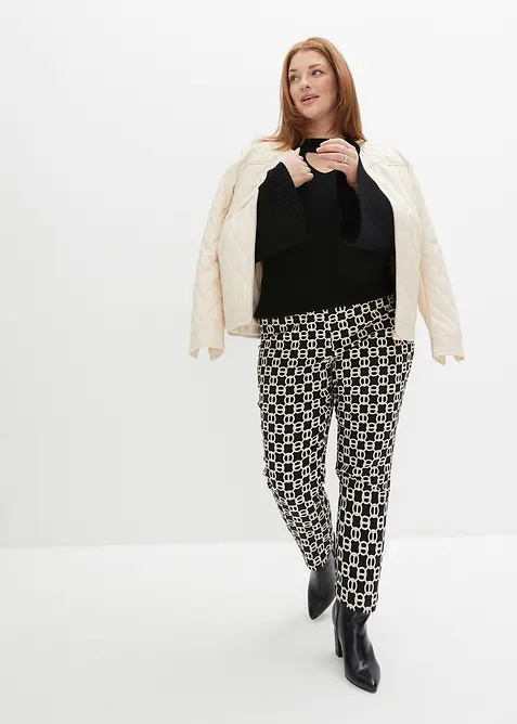 Stretchbyxa i bengalin, bonprix