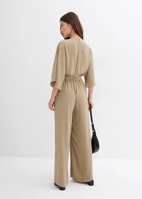 Jumpsuit med knytband, bonprix
