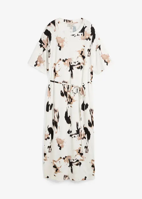 Jerseyklänning i fin viskos, bonprix