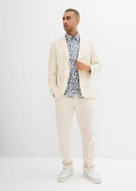 Kort&auml;rmad skjorta av ren ekologisk bomull, bonprix