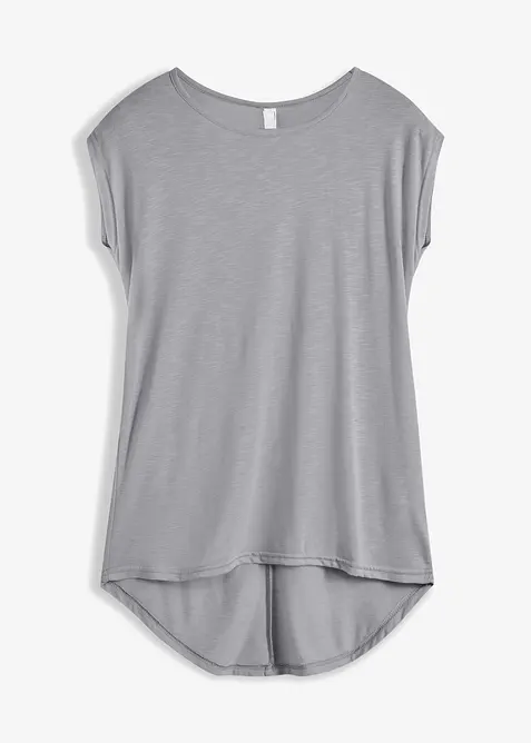 Lång topp med rundad nederkant, bonprix