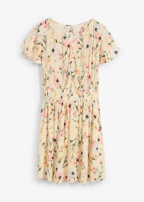 Minikl&auml;nning i f&ouml;ljsam viskos f&ouml;r barn, bonprix