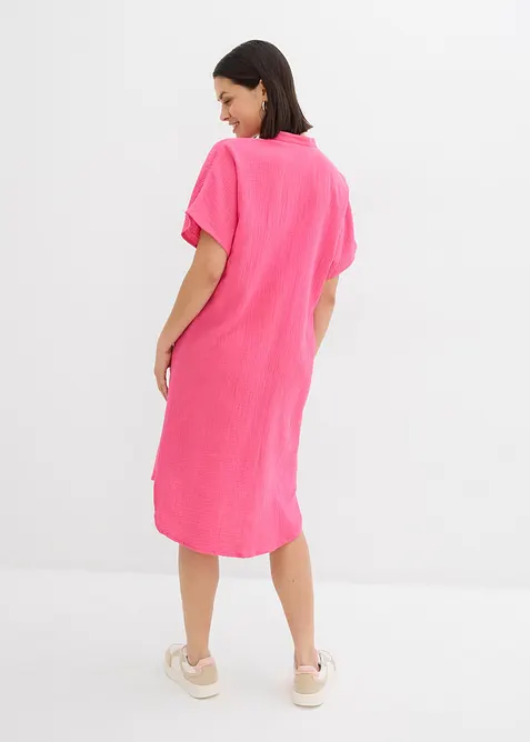 Skjorkl&auml;nning av ren bomull, bonprix