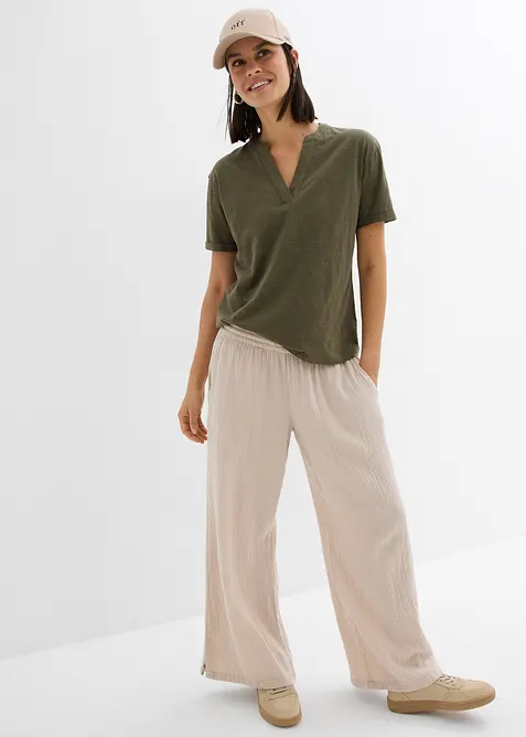 Tunika av ren ekologisk bomull, bonprix