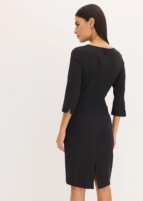 Klänning med knytdetalj, bonprix