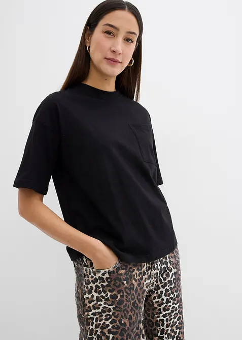 T-shirt av ren ekologisk bomull, bonprix