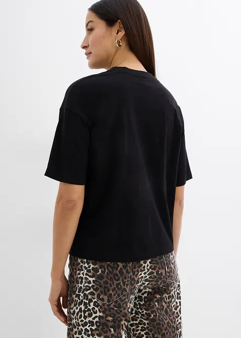 T-shirt av ren ekologisk bomull, bonprix