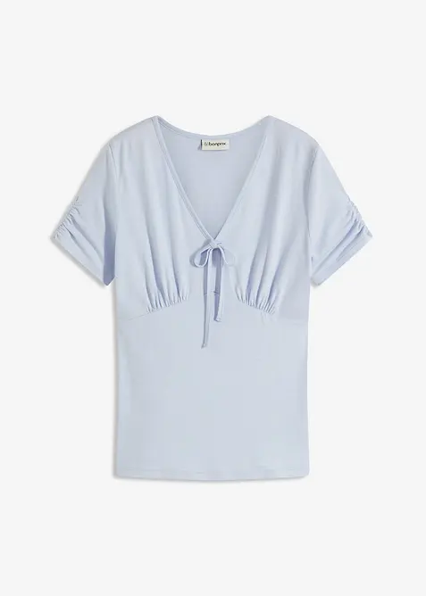 Topp med rynkning, bonprix