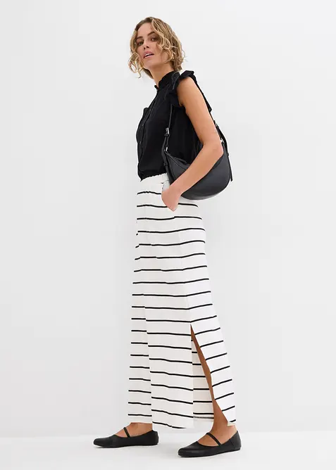 Maxikjol av ren bomull, bonprix