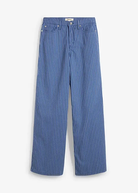 Twillbyxa av ren bomull, bonprix