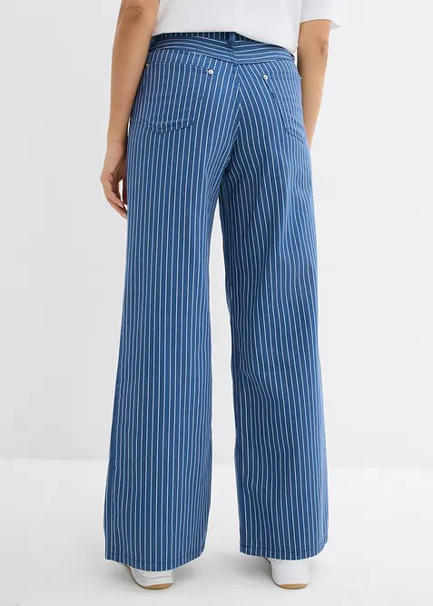 Twillbyxa av ren bomull, bonprix