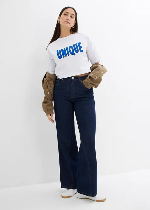 T-shirt av ren bomull, bonprix