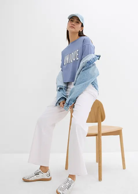 T-shirt av ren bomull, bonprix