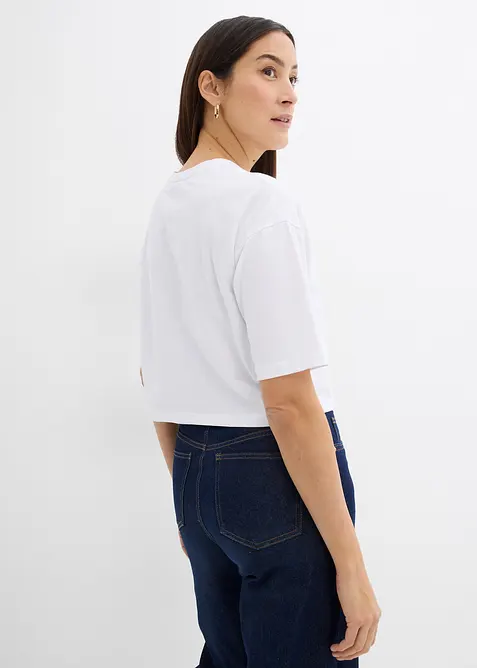 T-shirt av ren bomull, bonprix