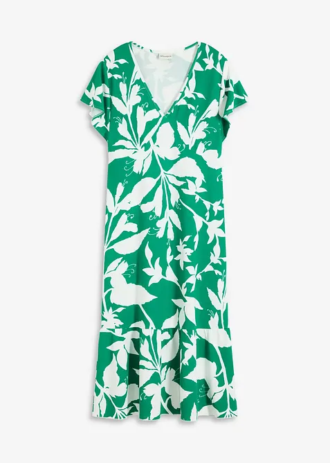 Mellanl&aring;ng kl&auml;nning med ving&auml;rmar, bonprix