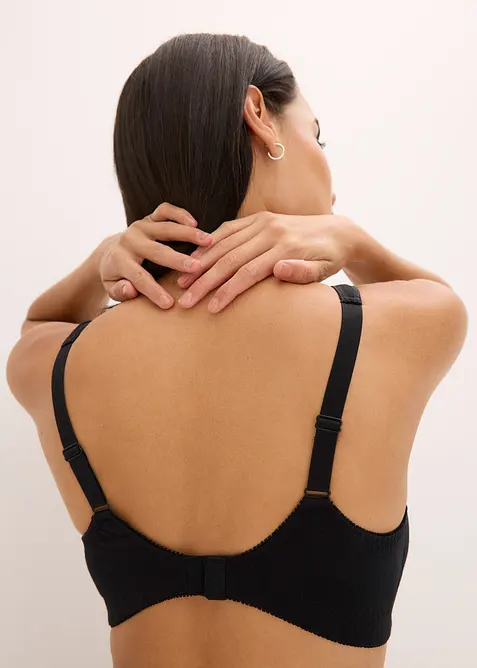 Avlastande BH utan bygel, med bomull, bonprix