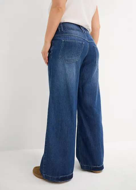 Wide Leg Jeans, High Waist, bonprix