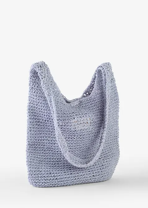 Shoppingv&auml;ska med halmlook, bonprix