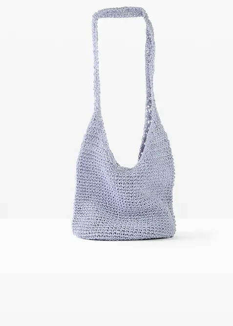 Shoppingv&auml;ska med halmlook, bonprix