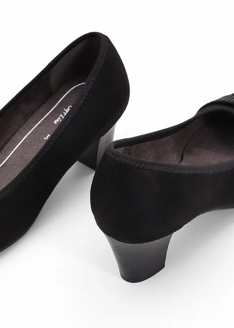 Pumps med bekväm vidd från Jana, Jana