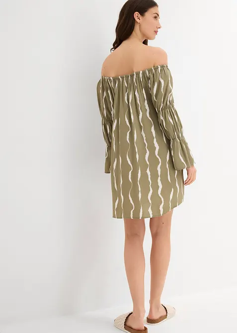 Singoallaklänning av mjuk viskos, bonprix