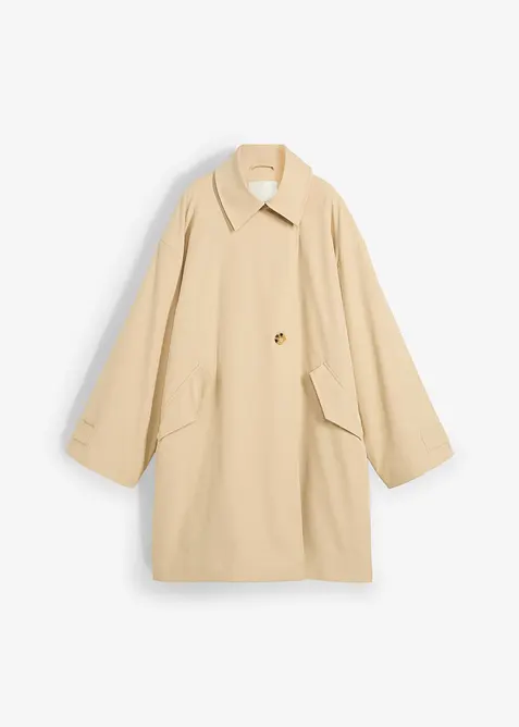 Trenchcoat i A-linjemodell, bonprix