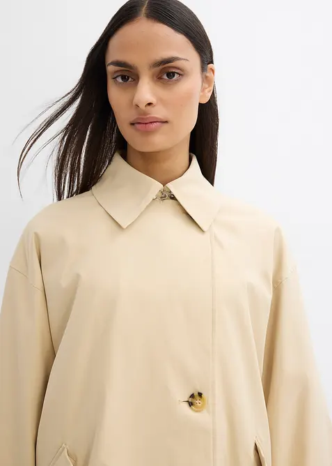 Trenchcoat i A-linjemodell, bonprix