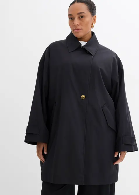 Trenchcoat i A-linjemodell, bonprix