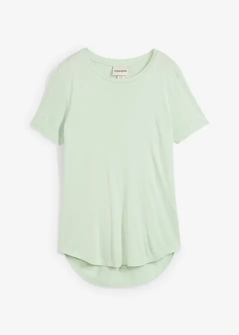 Lång topp i mjuk viskos, bonprix