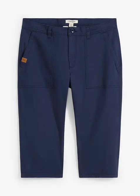 L&aring;nga bermudas med p&aring;sydda fickor, Regular Fit, bonprix