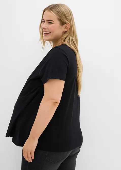 Mamma-/amningstopp med ekologisk bomull (2-pack), bonprix