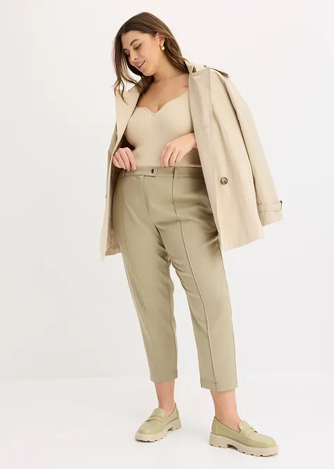 Kostymbyxa med bekväm midja, bonprix