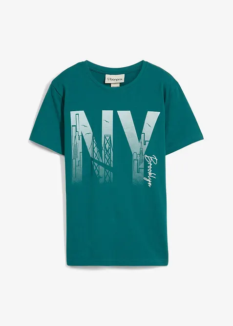 T-shirt i ren ekologisk bomull f&ouml;r barn, bonprix