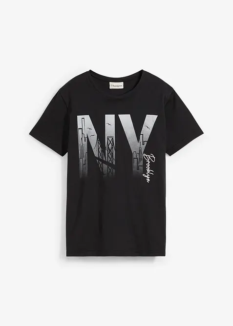 T-shirt i ren ekologisk bomull för barn, bonprix
