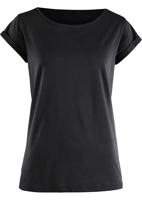 T-shirt i ren bomull, bonprix